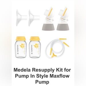 Medela Resupply Kit with Yellow and White Accents